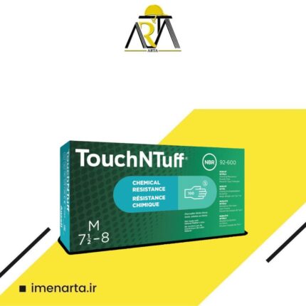دستکش لاتکس نیتریل انسل مدل TouchNTuff 92-600